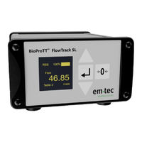 em-tec BioProTT FlowTrack SL User Manual