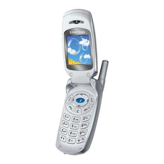 Samsung SGH-S300 Quick Reference Card