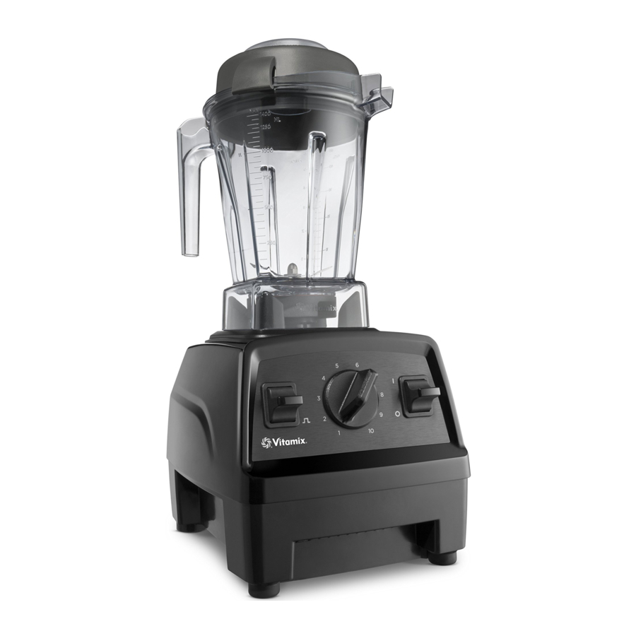 Vitamix E310 - Performance Blender Explorian Series Manual