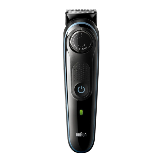 Braun BT9440 Grooming Trimmer Manuals