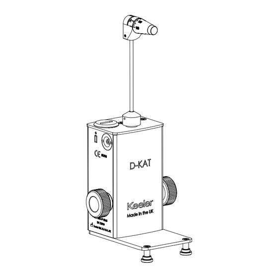 Keeler D-KAT R Instructions For Use Manual