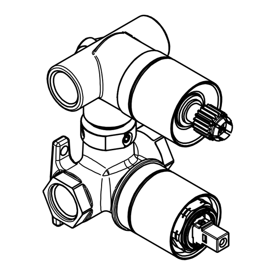 Sanipex BAGNODESIGN UNIVERSAL BDM-MIX-C412-T2 Installation And Maintenance Manual