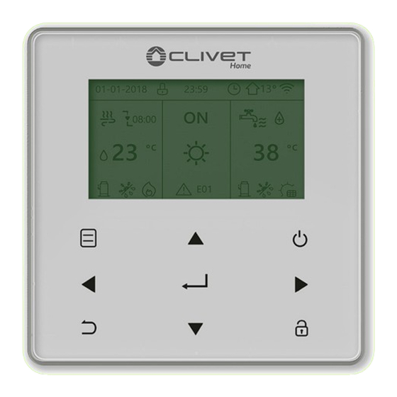 CLIVET Home Keypad Manuals