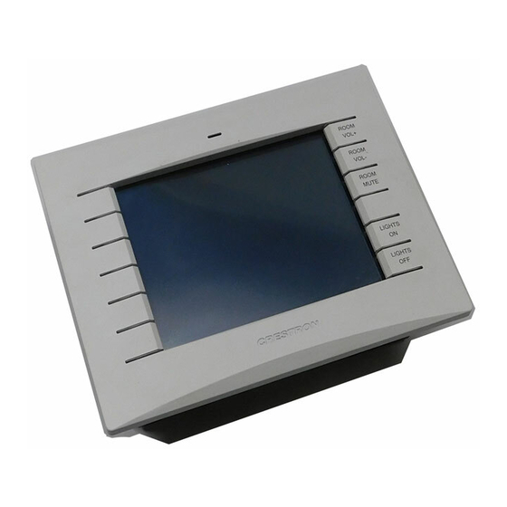 Crestron Isys TPS-6L Operations & Installation Manual