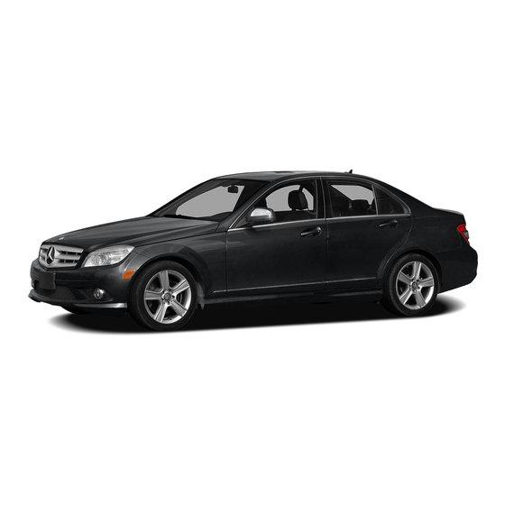Mercedes-Benz C300 Sport 4MATIC 2008 Operator's Manual
