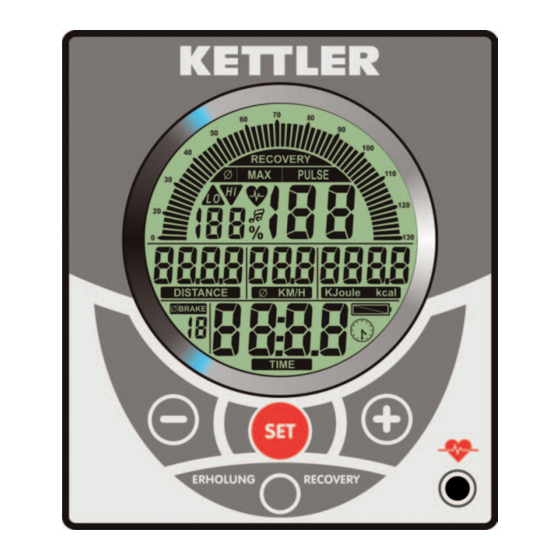 Kettler SM 33 series Training And Operating Instructions