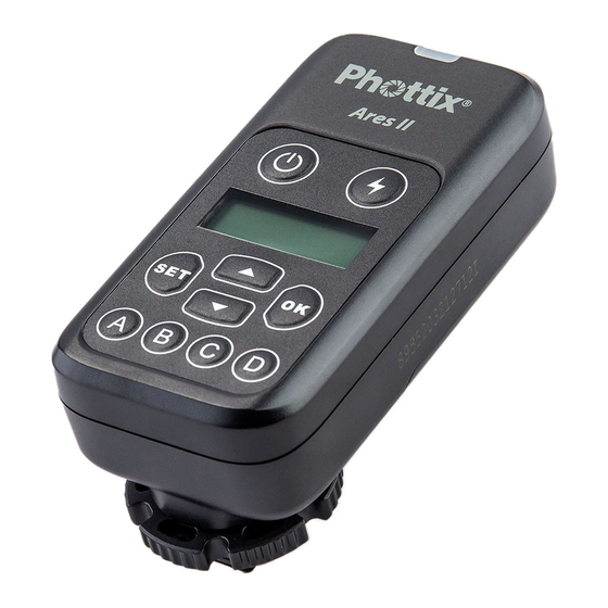 Phottix Ares II Instruction Manual