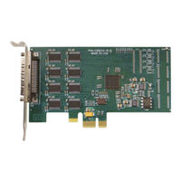 Acces I/O Products PCIe-COM232-4DB User Manual
