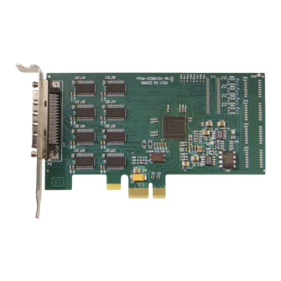 Acces I/O products PCIe-COM-4SMDB User Manual