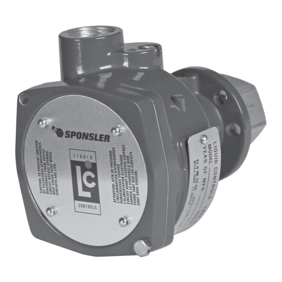 Sponsler SP714-S2i Installation-Parts