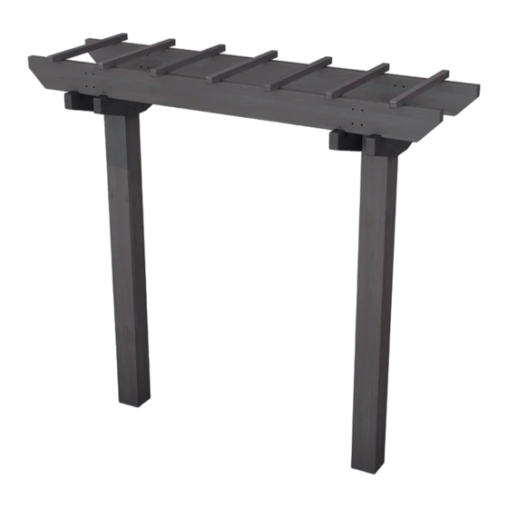 vita Wildwood Arbor Assembly Manual