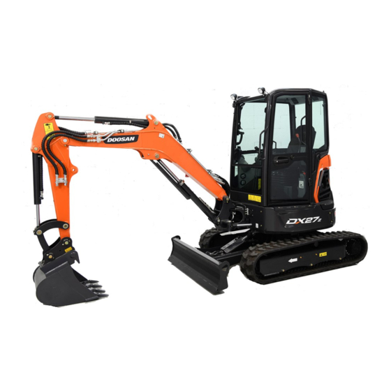 Doosan DX27Z Manuals