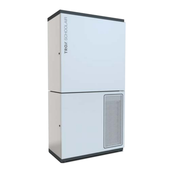 Trox Technik SCHOOLAIR-S-HV Manuals