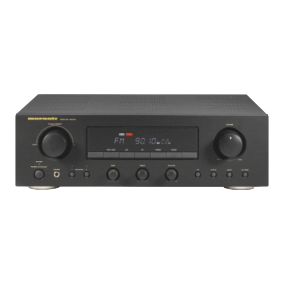 Marantz SR4120 Specification Sheet