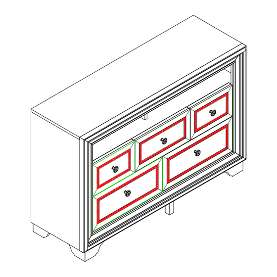 HOOKER FURNISHINGS CAMILA P269145 Assembly Instructions