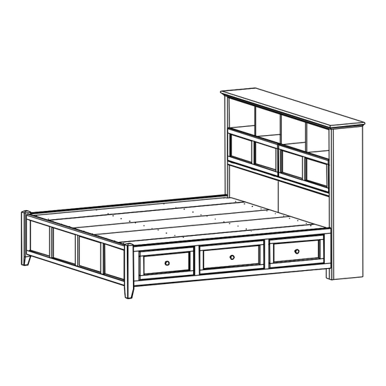 Whittier Wood Furniture McKenzie 1375AFGACh Assembly Instructions Manual