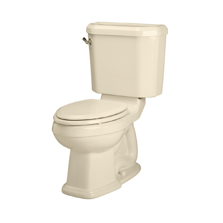 American Standard Townsend Champion 4 Round Front Height Toilet 2735.014 Features & Dimensions
