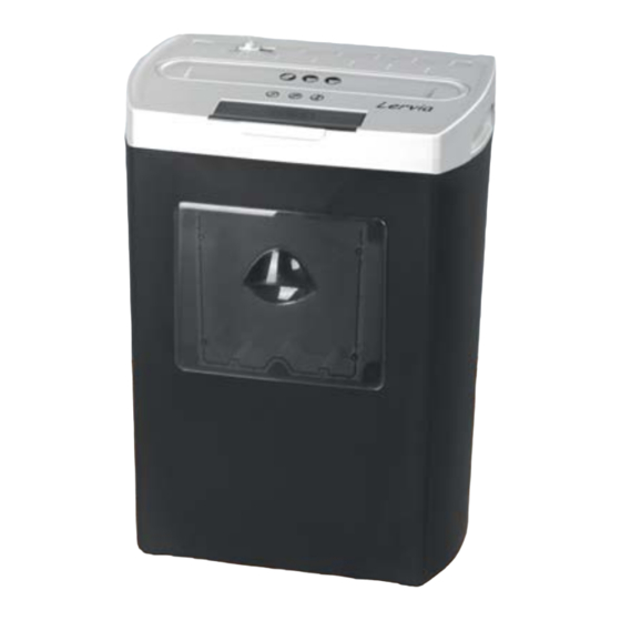 Lervia AUTOMATIC SHREDDER KH4407 Operating Instructions Manual