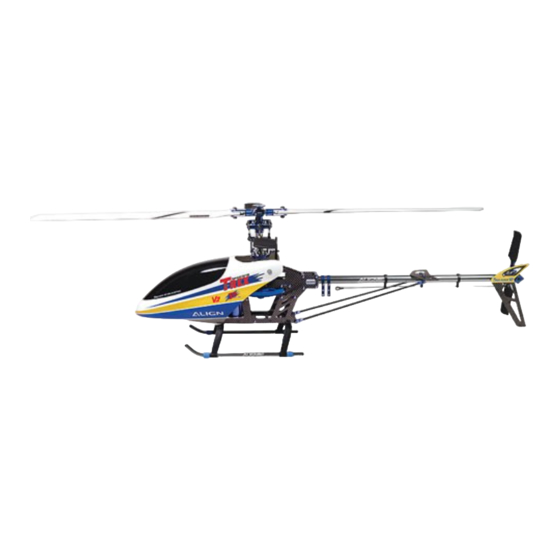 Align T-rex 450SE Instruction Manual