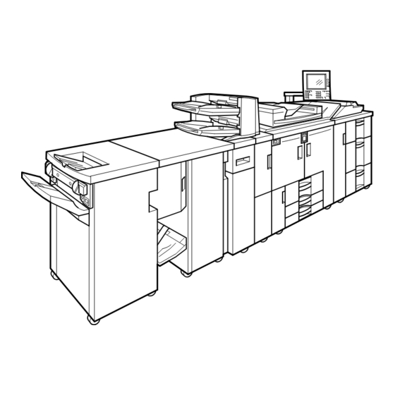 Ricoh aficio mp 1100 Operating Instructions Manual