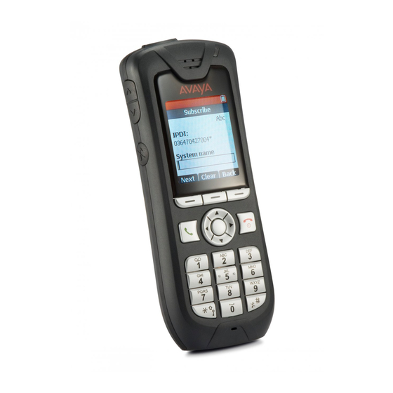 Avaya 3725 User Manual