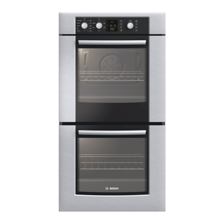 Bosch HBL33 Installation Manual