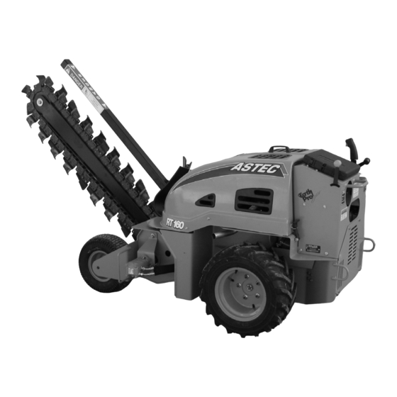 ASTEC RT160 Operator's Manual