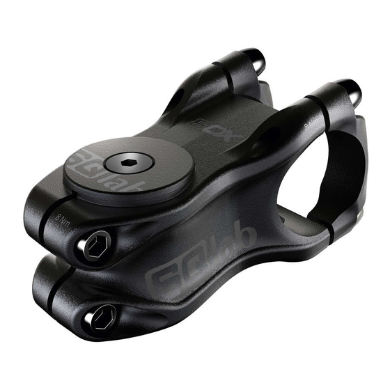 SQlab VORBAU 8OX Manual