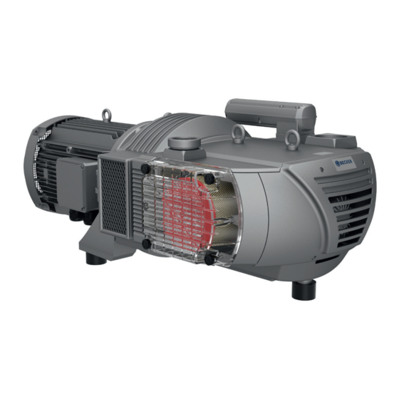 Becker DTLF 2.200 Operating Instructions Manual