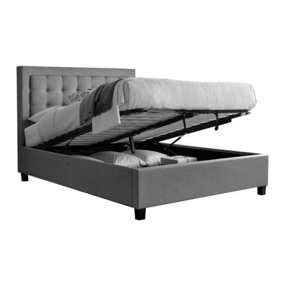 Happybeds Brandon 4FT6 Ottoman Bed Manuals