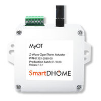 SmartDHOME 01335-2080-00 User Manual