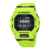 Casio G-Shock GBD-200 Nero Operation Manual