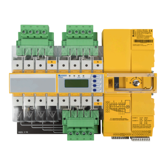 Bender ATICS-4 DIO Series Manual