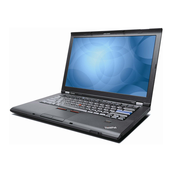 Lenovo ThinkPad T400s series User Manual