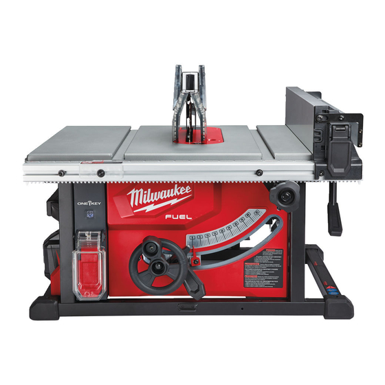 Milwaukee M18 FUEL FTS210 Operator's Manual