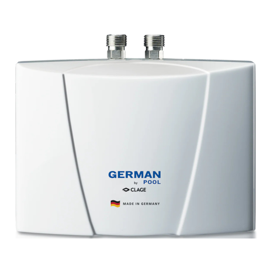 German pool GPI-M6 User Manual