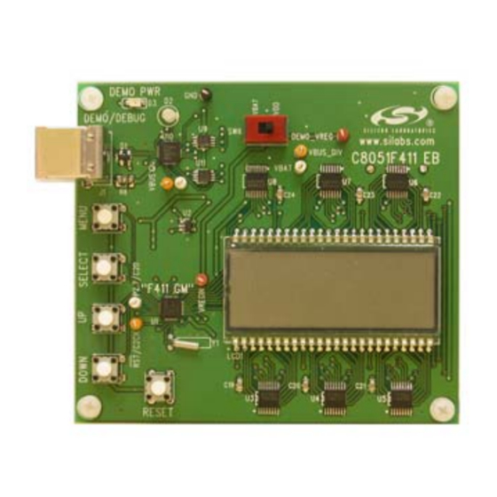 Silicon Laboratories C8051F411 User Manual