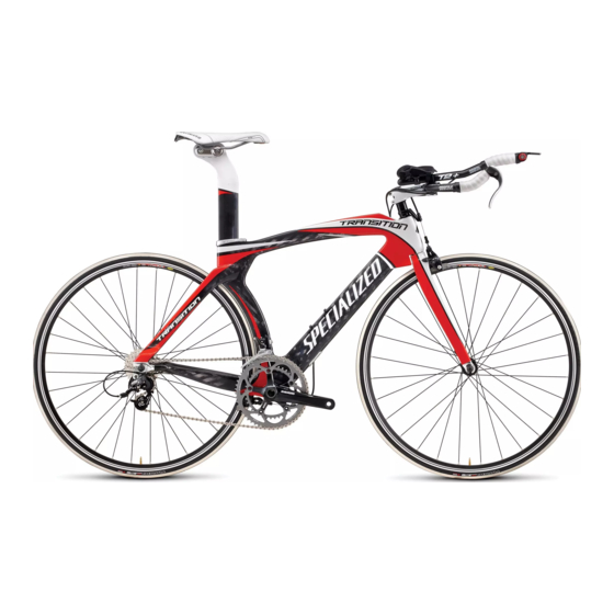 Specialized Transition Transition Bicycles Manual