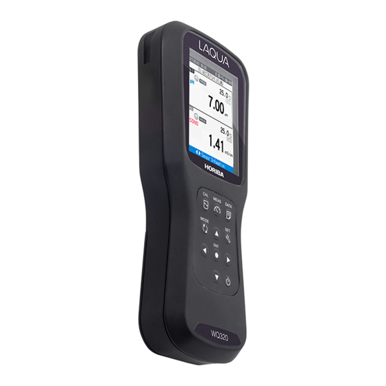 horiba LAQUA WQ-310 Instruction Manual