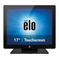 Elo Touch Solutions ET1717L User Manual