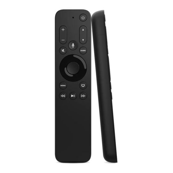 Universal Electronics Apple TV Remote for Video Service Providers User Manual