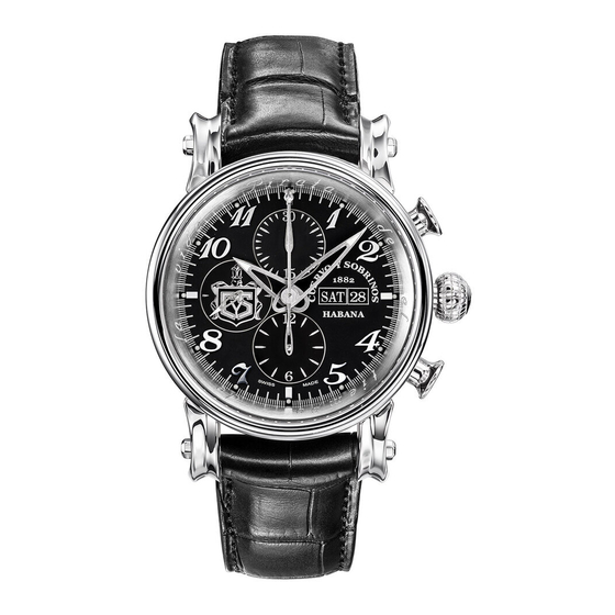 Cuervo y Sobrinos PIRATA CRONOGRAFO Watch Manuals