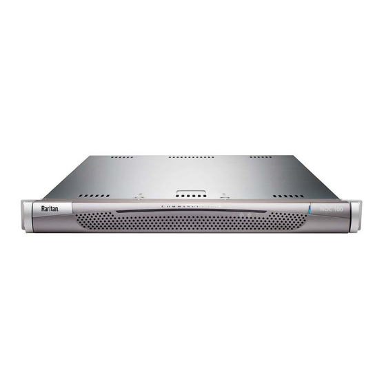 Raritan CommandCenter NOC 100 Quick Start Manual