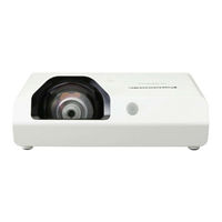 Panasonic PT-TW350U Operating Instructions Manual