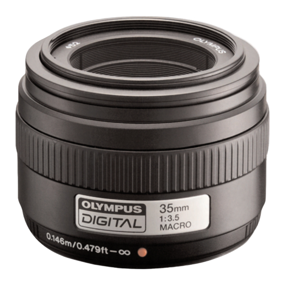 Olympus 35mm f3.5 Zuiko 1:1 Digital Macro Brochure