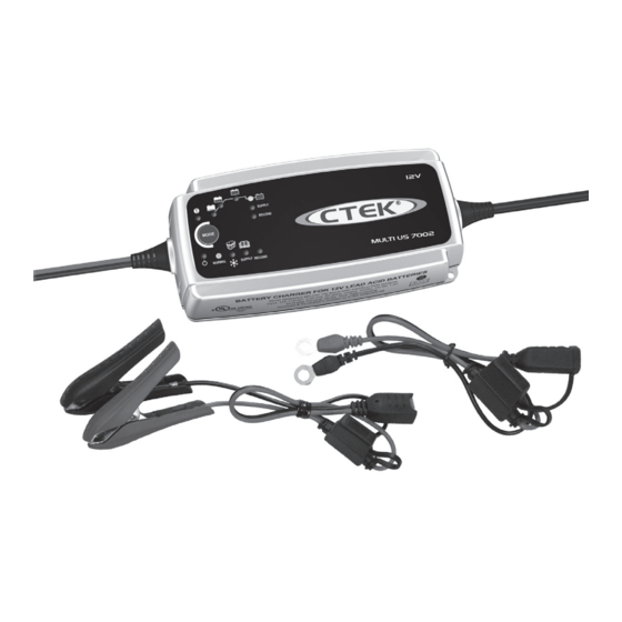 Gacell CTEK MULTI US 7002 User Manual