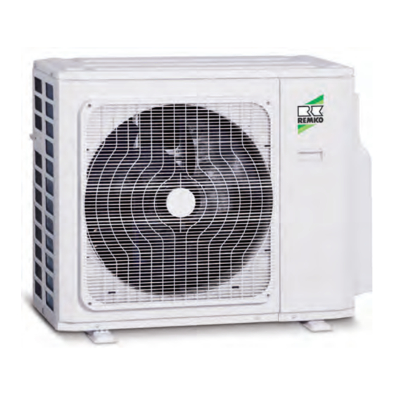 REMKO SKT 521 Multisplit Air Conditioning Manuals