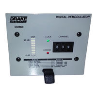 Drake DD860 Manual