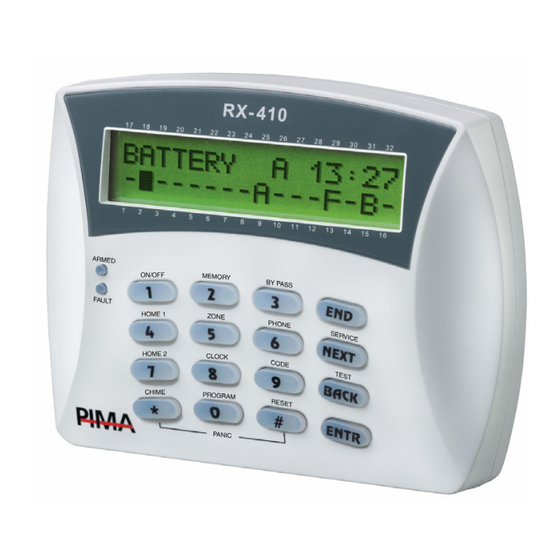 Pima HUNTER-PRO RSA User Manual
