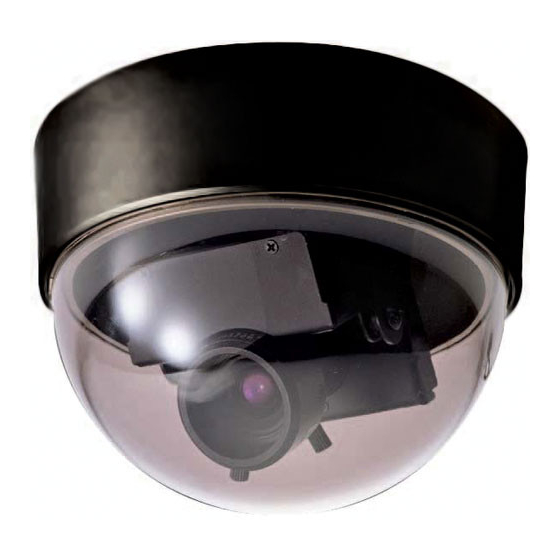 User Manuals: EverFocus ED Series CCTV Dome Camera